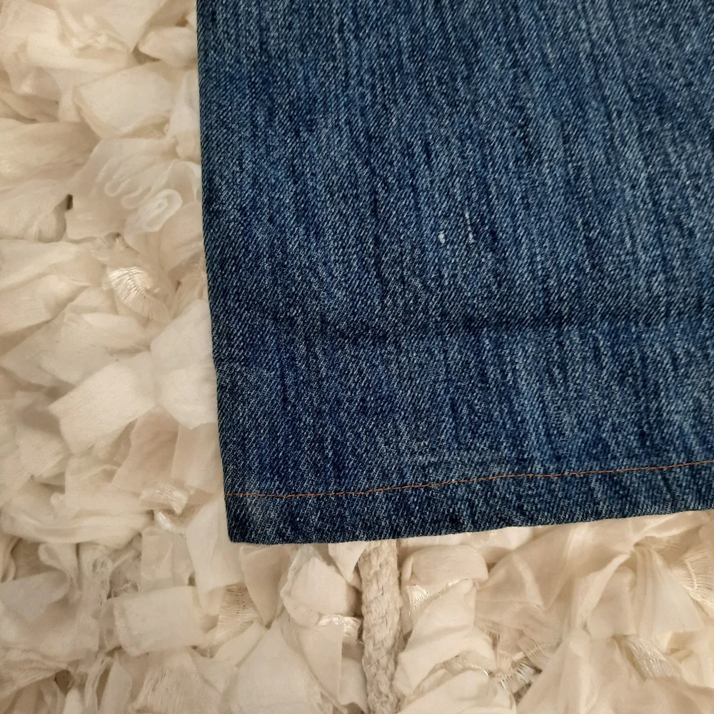Levi's Original 501 Straight Leg Button Fly W34 x L32 Patch